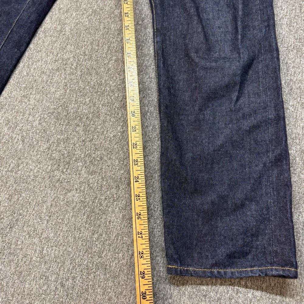 Todd Snyder Jeans Mens 32x30 Selvedge Blue Straight Slim Fit‎ Button Fly Indigo - Picture 8 of 16